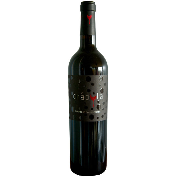 Bottle of Crapula Monastrell Syrah Cabernet red wine