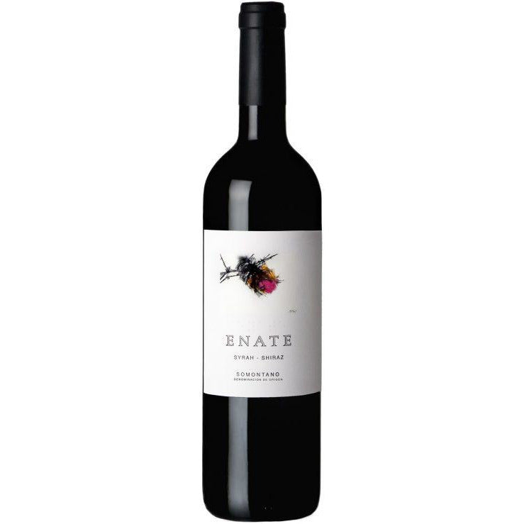 Bottle of Enate Syrah 2015 red wine